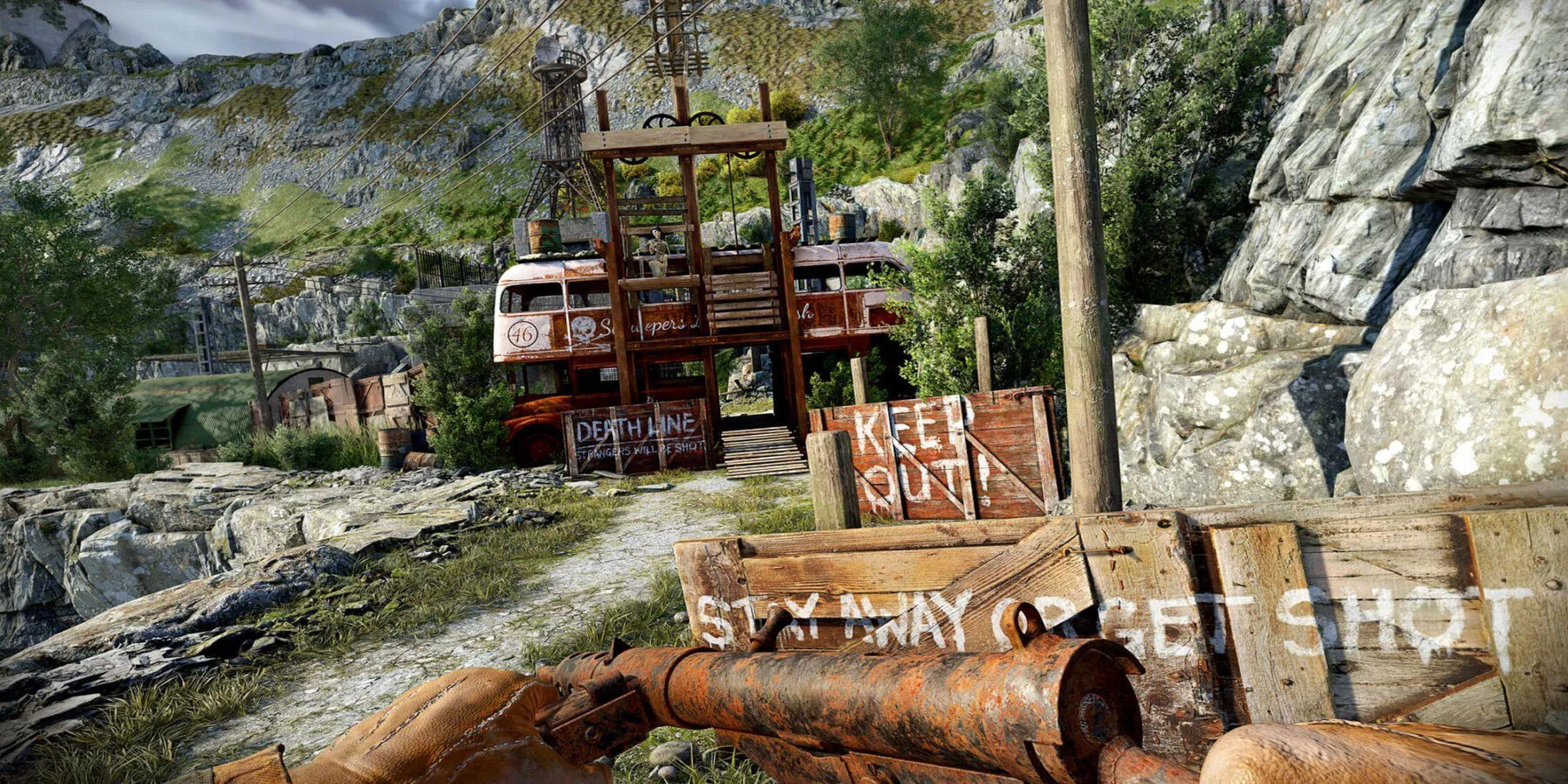 Atomfall official pic guarded outpost